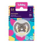 Lubby Just Пустышка латексная с круглым соском, 1 шт, 6+ мес, арт. 28552 фото 2
