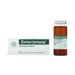 Бильтрицид, 600 мг, таблетки, покрытые пленочной оболочкой, 6 шт. фото