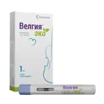 Велгия Эко, 1 мг, раствор для подкожного введения, 0.5 мл, 4 шт. фото