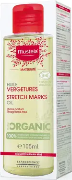 Mustela Maternite Масло от растяжек, масло косметическое, 105 мл, 1 шт. фото