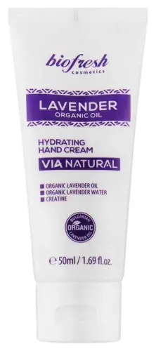 Biofresh lavender organic oil крем для рук увлажняющий, крем для рук, 50 мл, 1 шт. фото