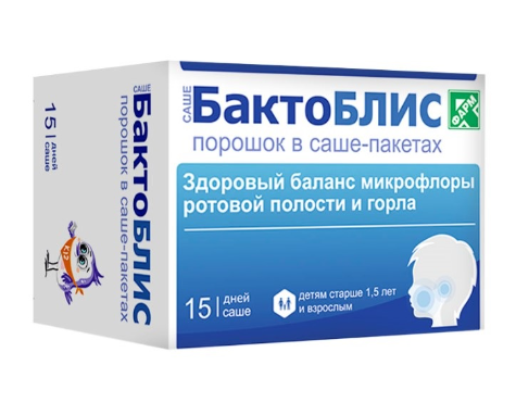 БактоБЛИС, 1500 мг, порошок для приема внутрь, 15 шт. фото