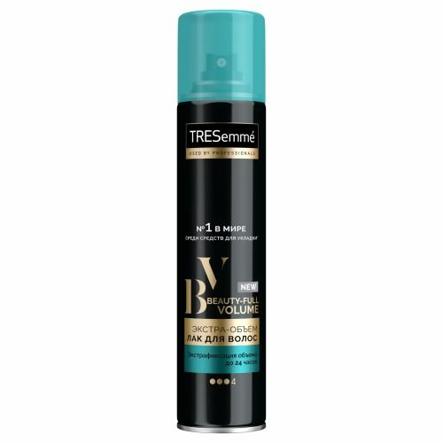 Tresemme Beauty-full Volume Лак для волос, лак для волос, 250 мл, 1 шт, экстрасильной фиксации фото
