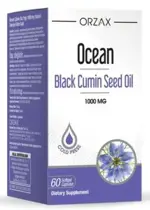 Orzax Ocean Масло семян черного тмина, 1000 мг, капсулы, 60 шт. фото