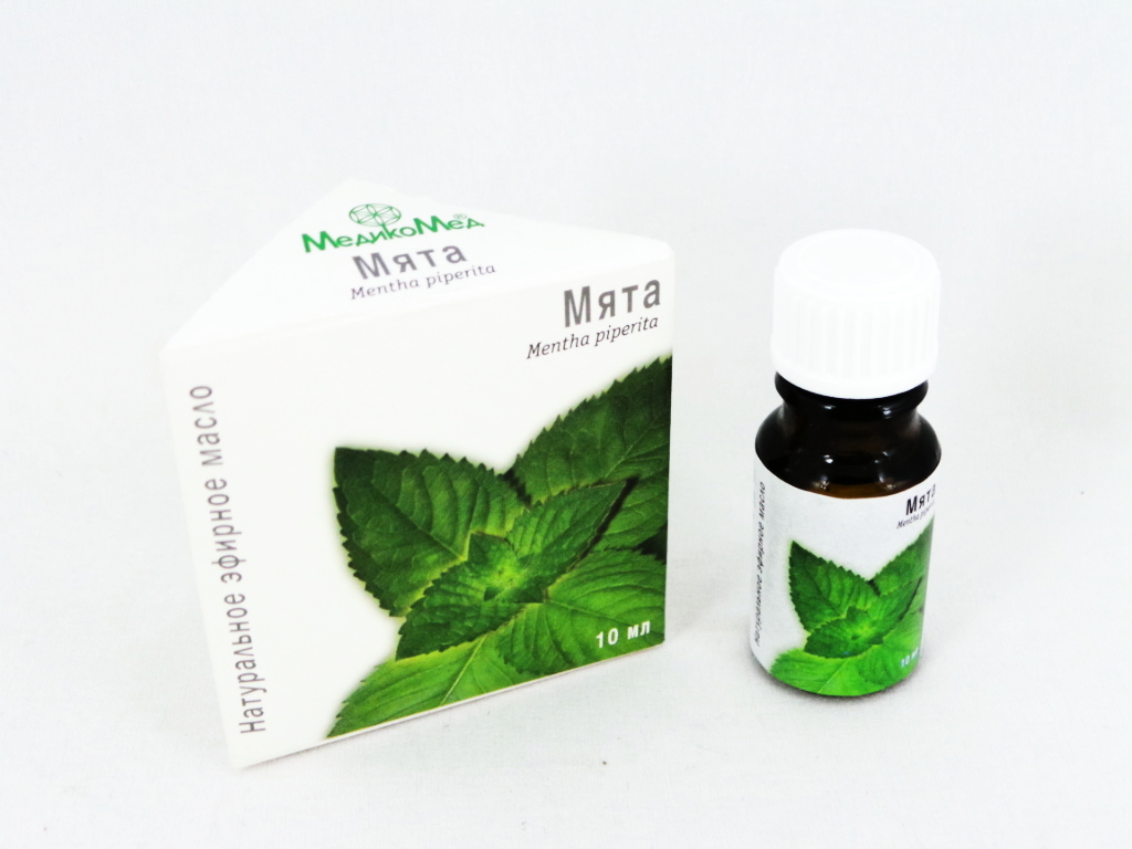 Эфирное масло Мята, масло эфирное, 10 мл, 1 шт. фото