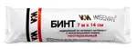 Wiseman Бинт медицинский из нетканого материала нестерильный, 7 м х 14 см, 1 шт, с неосыпающимися краями фото