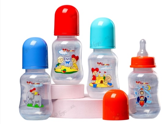 Бусинка Бутылочка с талией, 125 мл, 1 шт, арт.1905 фото