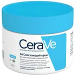 CeraVe SA Крем смягчающий для сухой кожи, крем для лица и тела, 340 г, 1 шт, для сухой, огрубевшей и неровной кожи фото