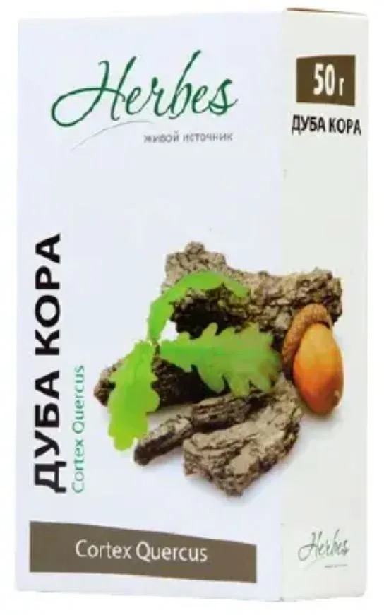 Дуба кора, фиточай, 50 г, 1 шт. фото