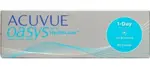 Acuvue Oasys 1-Day with hydraluxe Линзы контактные Однодневные, BC=8,5 d=14,3, 30 шт, D(-4.00), стерильно фото