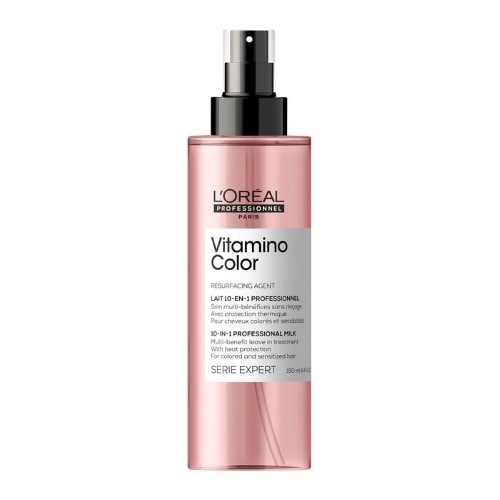 Loreal professionnel serie expert vitamino color 10в1 спрей многофункциональный для защиты и сохранения цвета окрашенных волос, спрей, 190 мл, 1 шт. фото