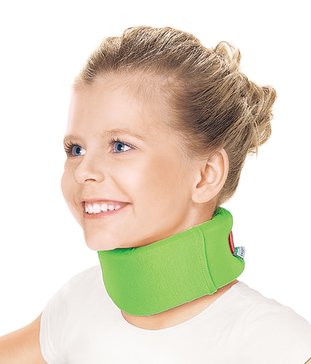 Orlett Бандаж для шейного отдела позвоночника для детей, 1 шт, зеленый, арт. БН6-53-4 фото