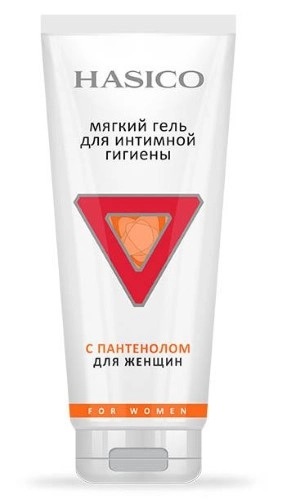 Hasico Гель мягкий для интимной гигиены, гель, 200 мл, 1 шт, с пантенолом фото