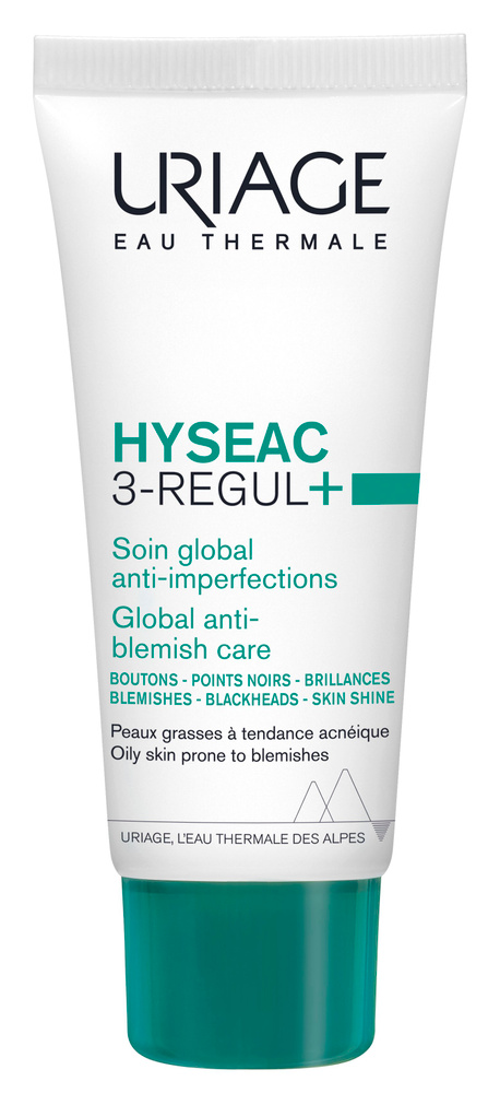 Uriage Hyseac 3-Regul+ Универсальный уход против несовершенств, крем, 40 мл, 1 шт, для жирной и проблемной кожи фото