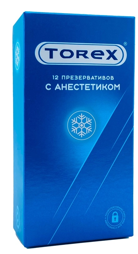Torex презервативы с анестетиком, презервативы, 12 шт, +пакеты для утилизации фото