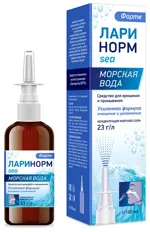 Ларинорм Море Форте, 23г/л, раствор для местного применения, 100 мл, 1 шт. фото