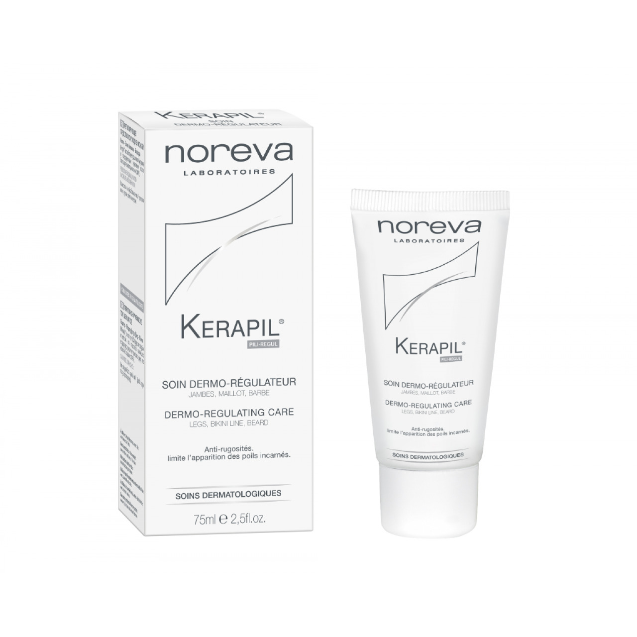 Noreva Kerapil Дерморегулирующий уход, крем, 75 мл, 1 шт. фото