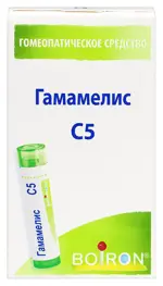 Гамамелис С5, гранулы гомеопатические, 4 г, 1 шт. фото