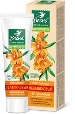 Здравкосметик Облепиховый крем, крем для лица, 40 мл, 1 шт, витаминный фото