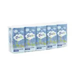 СофтЛайф Платки носовые бумажные трехслойные мини, 100 шт, 10х10, трехслойная, белого цвета фото