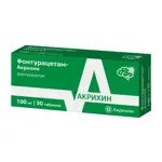 Фонтурацетам-Акрихин, 100 мг, таблетки, 30 шт. фото 3