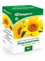 Подсолнечник корень, фиточай, 40 г, 1 шт. фото 