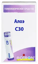 Алоэ С30, гранулы гомеопатические, 4 г, 1 шт. фото