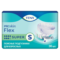 Tena Flex Super Подгузники для взрослых, Small S (1), 30 шт, 61-87 см фото