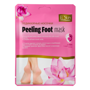 Elskin маска-носки педикюрные для ног пилинг, 1 шт, пара фото