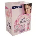 My rose of bulgaria дневной крем 50 мл + ночной крем 50 мл + крем для рук 75 мл, набор, 1 шт. фото