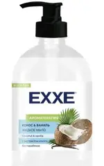 Exxe Мыло жидкое, мыло, 500 мл, 1 шт, кокос + ваниль фото