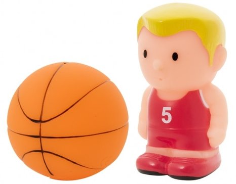 Курносики игрушка для ванны Баскетбол 6 мес+, 1 шт, арт. 25159 фото
