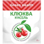 Грин Хэлф Кисель Клюква без сахара, 25 г, 1 шт. фото