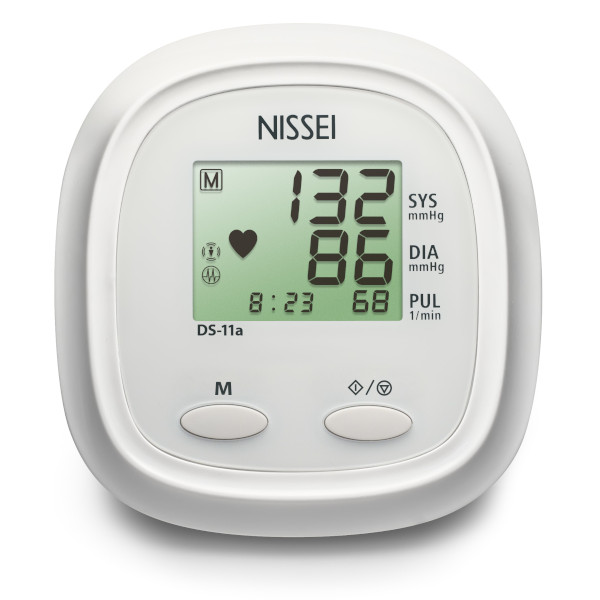 Тонометр автоматический Nissei DS - 11A, 1 шт, с адаптером и универсальной манжетой (22-42 см) фото