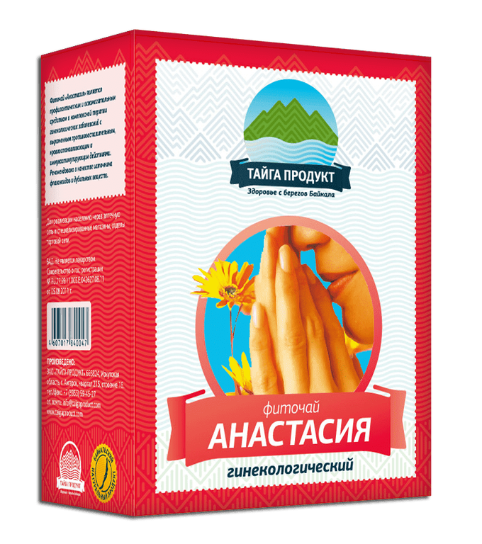 Анастасия для женщин, фиточай, 50 г, 1 шт. фото