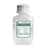 Метронидазол, 5 мг/мл, раствор для инфузий, 100 мл, 1 шт. фото