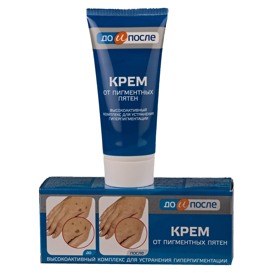 До и После Крем от пигментных пятен, крем, 50 мл, 1 шт. фото