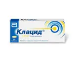 Клацид, 250 мг, таблетки, покрытые пленочной оболочкой, 10 шт. фото