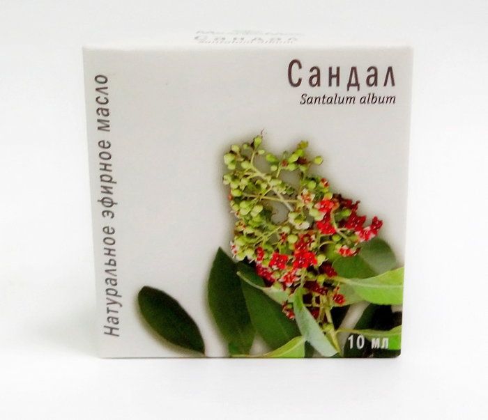 Масло эфирное Сандал, масло эфирное, 10 мл, 1 шт. фото