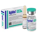 ХуМоГ, лиофилизат для приготовления раствора для внутримышечного введения, 1, 1 шт, 75МЕФСГ+75МЕЛГ фото