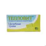 Тепловит Аппликатор парафино-озокеритовый Целебные травы, субстанция-пластинки, 130 г, 1 шт. фото
