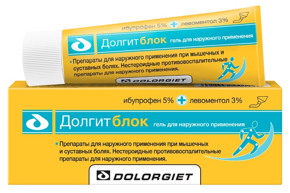 Долгитблок, 5% + 3%, гель для наружного применения, 20 г, 1 шт. фото