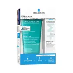 La Roche-Posay Effaclar микроотшелушивающий гель 200 мл + крем-гель DUO+ 15 мл + флюид spf 30 3 мл, набор, 1 шт. фото