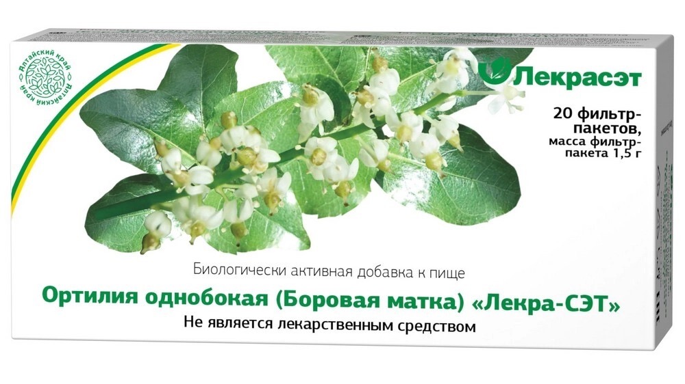 Ортилия однобокая (Боровая матка) Лекра- Сэт, 1.5 г, 20 шт. фото