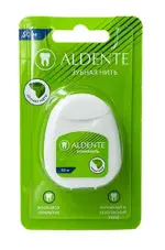 Aldente Зубная нить Мята, 50 м, нить зубная, 1 шт. фото