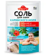Соль для ванн карибского моря питание и расслабление, соль для ванн, 500 г, 1 шт. фото 