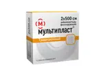 Мультипласт лейкопластырь фиксирующий, 2 см х 500 см, пластырь медицинский, 1 шт, белого цвета, тканевая основа фото 2