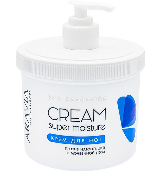 Aravia Professional Uper moisture Крем для ног от натоптышей, крем для ног, 550 мл, 1 шт, с мочевиной 10% фото