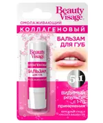 Beauty Visage Бальзам для губ коллагеновый омолаживающий серии, бальзам для губ, 3.6 г, 1 шт. фото 
