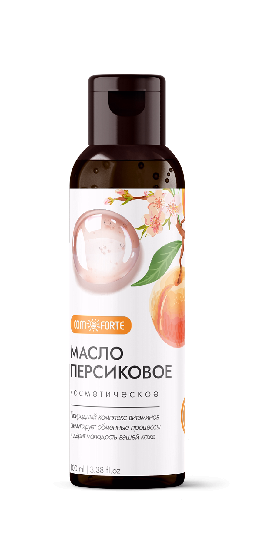 ComForte Масло персиковое, масло косметическое, 100 мл, 1 шт. фото